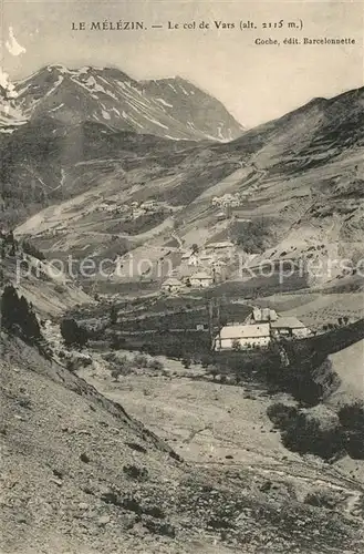 AK / Ansichtskarte Col_de_Vars Le Melezin Col_de_Vars