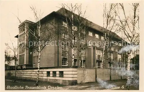 AK / Ansichtskarte Dresden Staatliche Frauenklinik Dresden