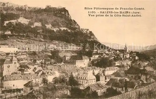 AK / Ansichtskarte Salins les Bains Vue prise de la Cote Saint Andre Salins les Bains