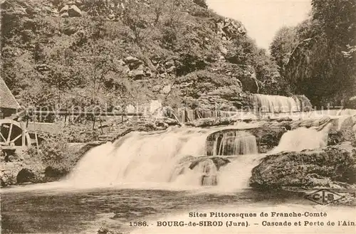 AK / Ansichtskarte Bourg de Sirod Cascade et Perte de l Ain Bourg de Sirod