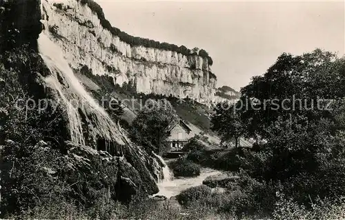 AK / Ansichtskarte Roches_de_Baume Cascade des Tufs Roches_de_Baume