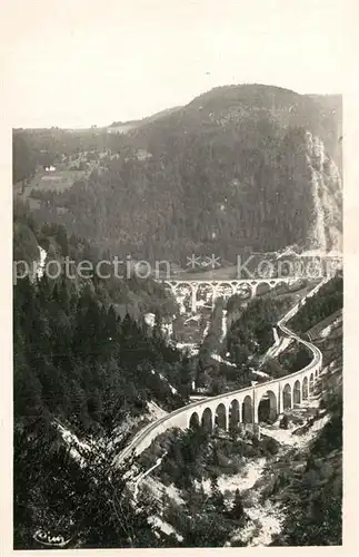 AK / Ansichtskarte Morez Panorama les viaducs Morez