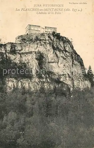 AK / Ansichtskarte Les_Planches en Montagne_Jura Chateau de la Folie Les_Planches en Montagne