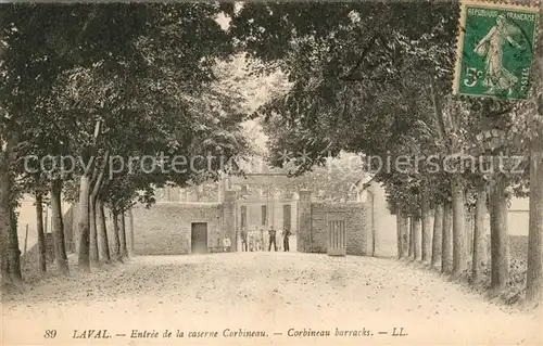 AK / Ansichtskarte Laval_Mayenne Caserne Bornienau Corbineau barracks Laval Mayenne