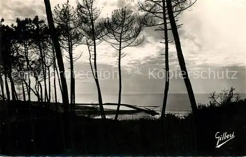 Soulac sur Mer Contre Jour sur l Ocean Soulac sur Mer