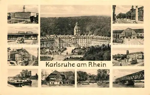 AK / Ansichtskarte Karlsruhe_Baden Stadtansichten Karlsruhe_Baden