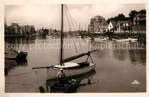 AK / Ansichtskarte Le_Pouliguen Le Port bateaux voilier Le_Pouliguen