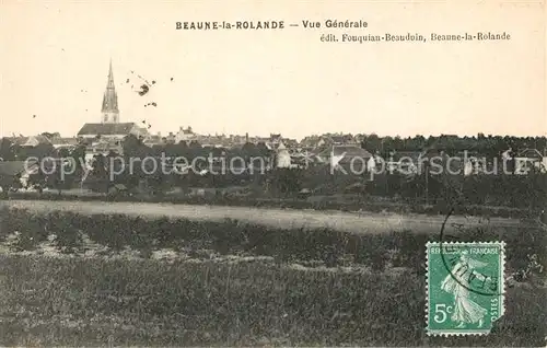 AK / Ansichtskarte Beaune la Rolande Vue generale Eglise Beaune la Rolande