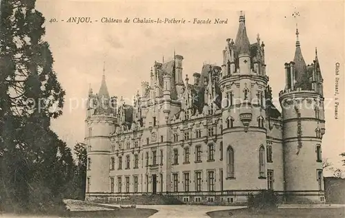 Anjou Chateau de Chalain la Potherie Anjou