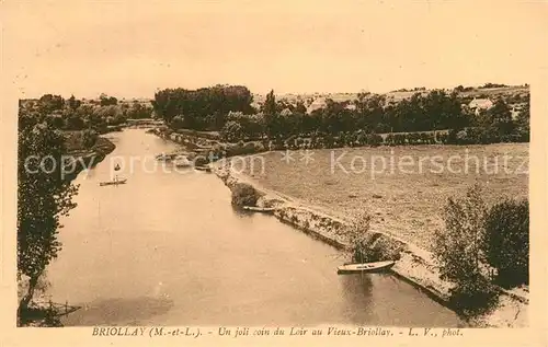 Briollay Un joli coin du Loir au Vieux Briollay Briollay