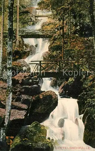 Buehlertal Gertelbachfaelle Buehlertal