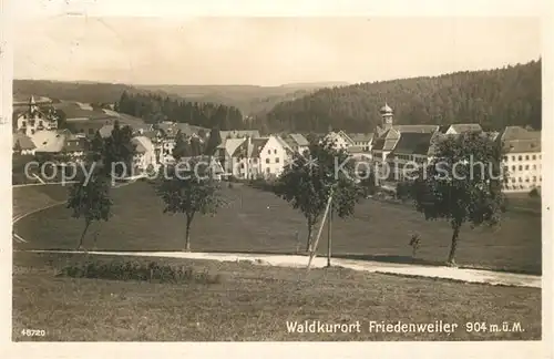 Friedenweiler Panorama Friedenweiler