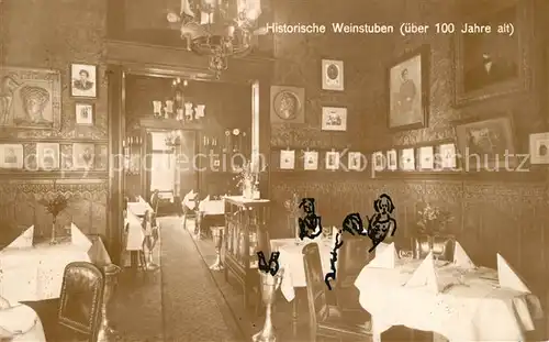 AK / Ansichtskarte Berlin Historische Weinstuben Berlin