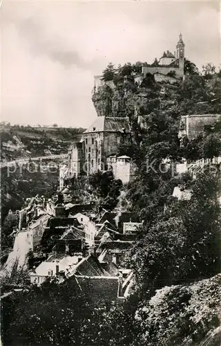 AK / Ansichtskarte Rocamadour Vue generale Rocamadour