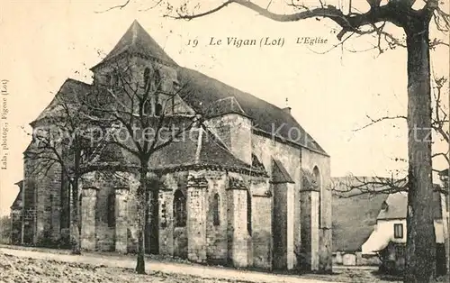 AK / Ansichtskarte Le_Vigan_Lot Eglise Le_Vigan_Lot