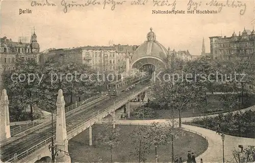 AK / Ansichtskarte Berlin Nollendorfplatz Hochbahn Berlin