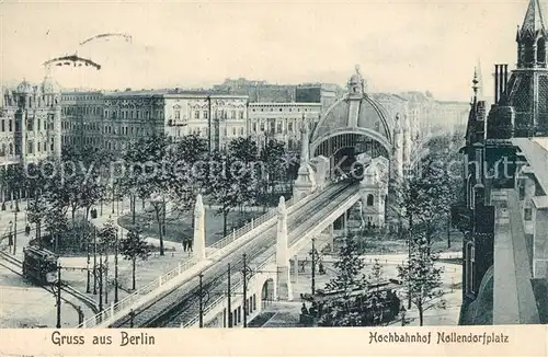 AK / Ansichtskarte Berlin Hochbahnhof Nollendorfplatz Berlin