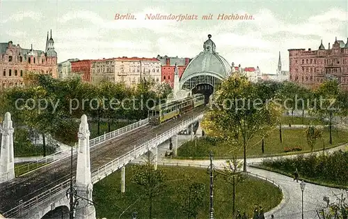 AK / Ansichtskarte Berlin Nollendorfplatz Hochbahn Berlin