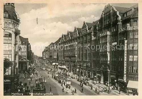 AK / Ansichtskarte Hamburg Moenckebergstrasse Hamburg