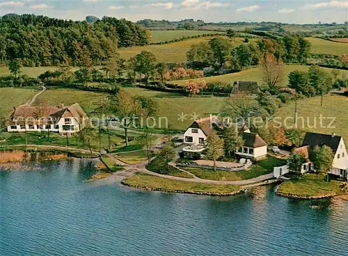 AK / Ansichtskarte Alt_Duvenstedt Fliegeraufnahme Toepferhaus am Bistensee Alt_Duvenstedt