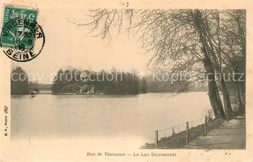 AK / Ansichtskarte Vincennes Le Lac Daumesnil Vincennes