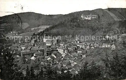 AK / Ansichtskarte Bad_Leutenberg Panorama Schloss Bad_Leutenberg