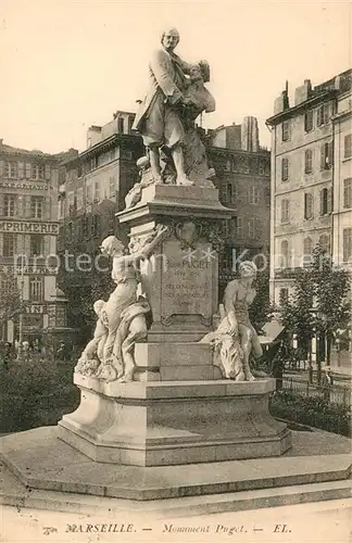 AK / Ansichtskarte Marseille_Bouches du Rhone Monument Puget Marseille