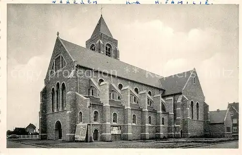 AK / Ansichtskarte Waregem Kirche Heilige Familie Waregem