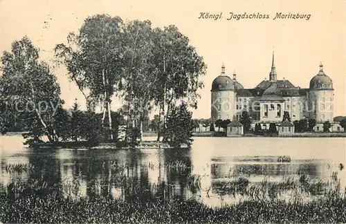 AK / Ansichtskarte Moritzburg_Sachsen K?nigliches Jagdschloss Moritzburg Sachsen