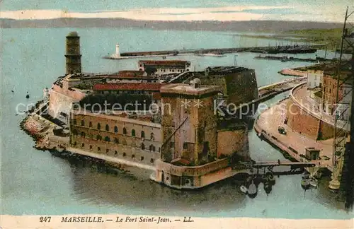 AK / Ansichtskarte Marseille_Bouches du Rhone Fort Saint Jean Marseille