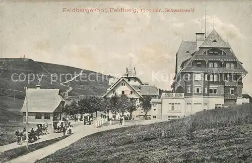 AK / Ansichtskarte Feldberg_Schwarzwald Feldbergerhof  Feldberg Schwarzwald