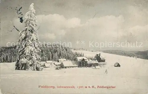 AK / Ansichtskarte Feldberg_Schwarzwald Feldbergerhof Feldberg Schwarzwald