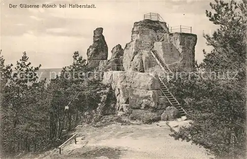 AK / Ansichtskarte Halberstadt Gl?serner M?nch Halberstadt