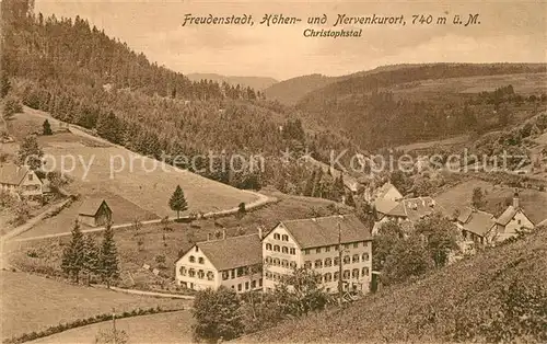 AK / Ansichtskarte Freudenstadt Christophstal Freudenstadt