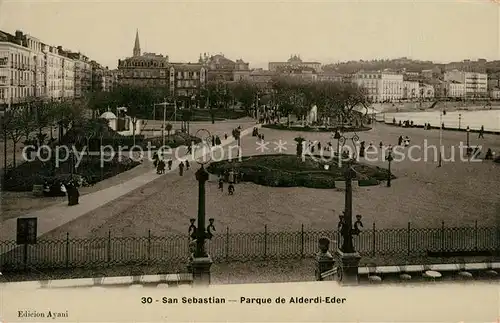 San_Sebastian_Guipuzcoa Parque de Alderdi Eder San_Sebastian_Guipuzcoa