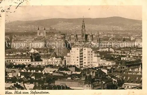 Wien Blick vom Stefansturm Wien