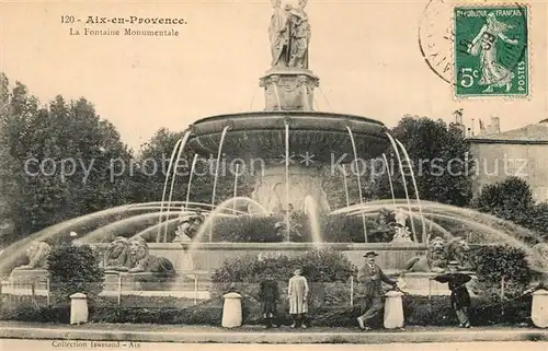 Aix en Provence Fontaine Monumentale Aix en Provence