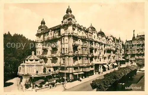 Marienbad_Tschechien_Boehmen Hotel Germania Marienbad_Tschechien