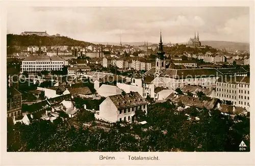 Bruenn_Brno Stadtpanorama Bruenn_Brno