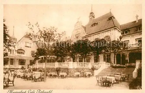 Marienbad_Tschechien_Boehmen Cafe Ruebezahl Marienbad_Tschechien