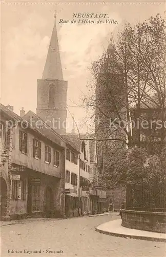 Neustadt_Coburg Rue de l`Hotel de Ville Neustadt_Coburg