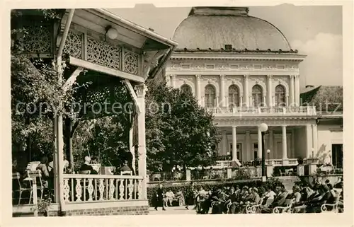 AK / Ansichtskarte Frantiskovy_Lazne Konzertpavillon Kurkonzert Kurhaus Frantiskovy_Lazne