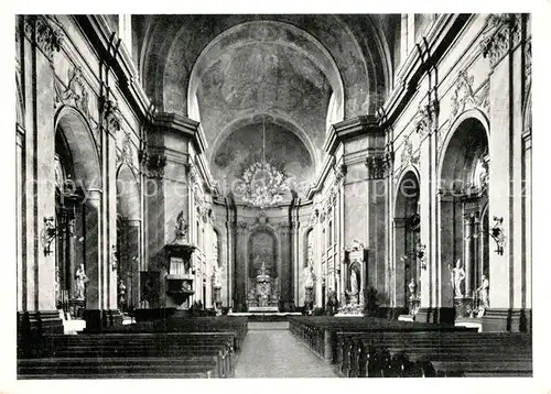 AK / Ansichtskarte Sternberg_Maehren Pfarrkirche Innenansicht Sternberg Maehren