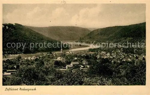 AK / Ansichtskarte Neckargerach Panorama Luftkurort im Schwarzwald Neckargerach