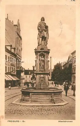 AK / Ansichtskarte Freiburg_Breisgau Albertsbrunnen Freiburg Breisgau