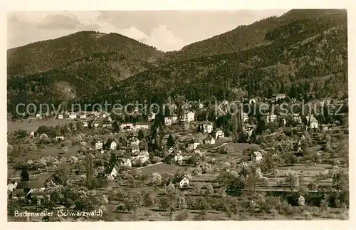 AK / Ansichtskarte Badenweiler Panorama Luftkurort im Schwarzwald Badenweiler