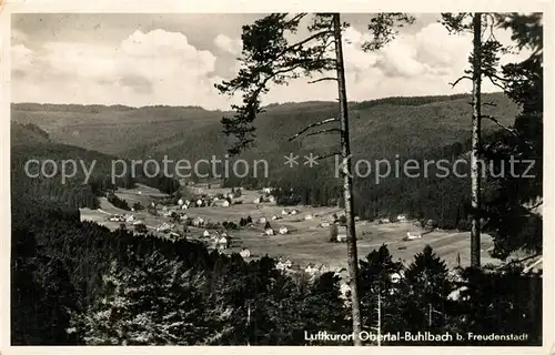 AK / Ansichtskarte Buhlbach_Obertal Panorama Luftkurort im Schwarzwald Buhlbach Obertal