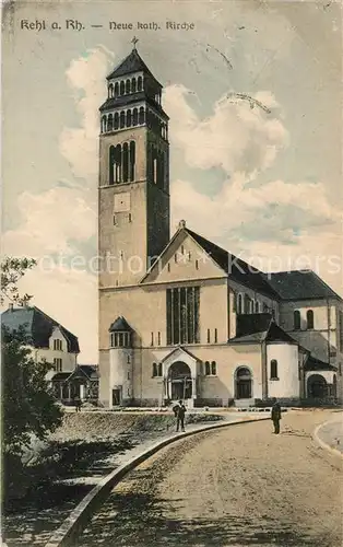 AK / Ansichtskarte Kehl_Rhein Neue katholische Kirche Kehl_Rhein