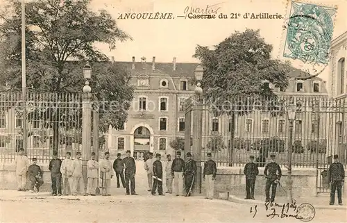 AK / Ansichtskarte Angouleme Caserne du 21e d Artillerie Angouleme