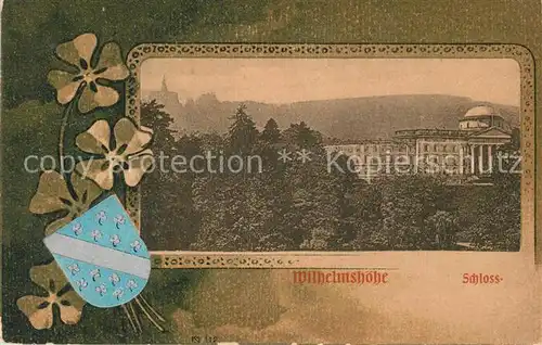 AK / Ansichtskarte Wilhelmshoehe_Kassel Schloss Wilhelmshoehe Kassel